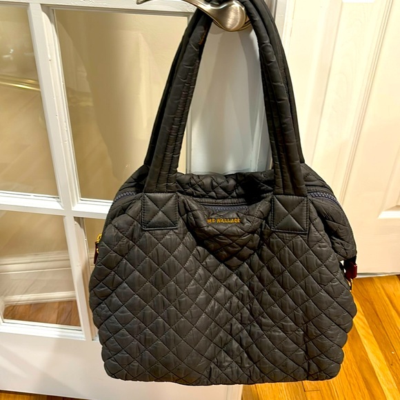 MZ Wallace Black Quilted Crossbody Bag - Picture 1 of 6